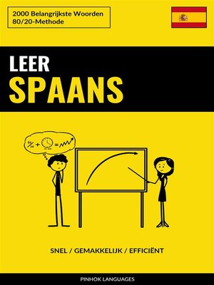 cover image of Leer Spaans--Snel / Gemakkelijk / Efficiënt